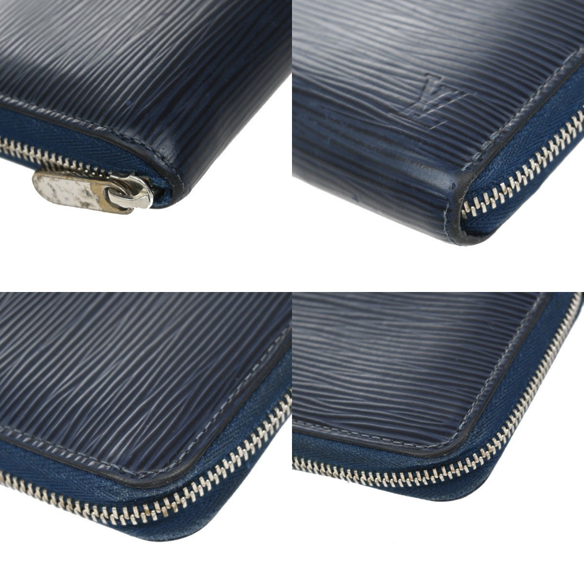 Louis Vuitton Zippy Compact Wallet Epi Leather, BLUE, LEATHER, Wallets