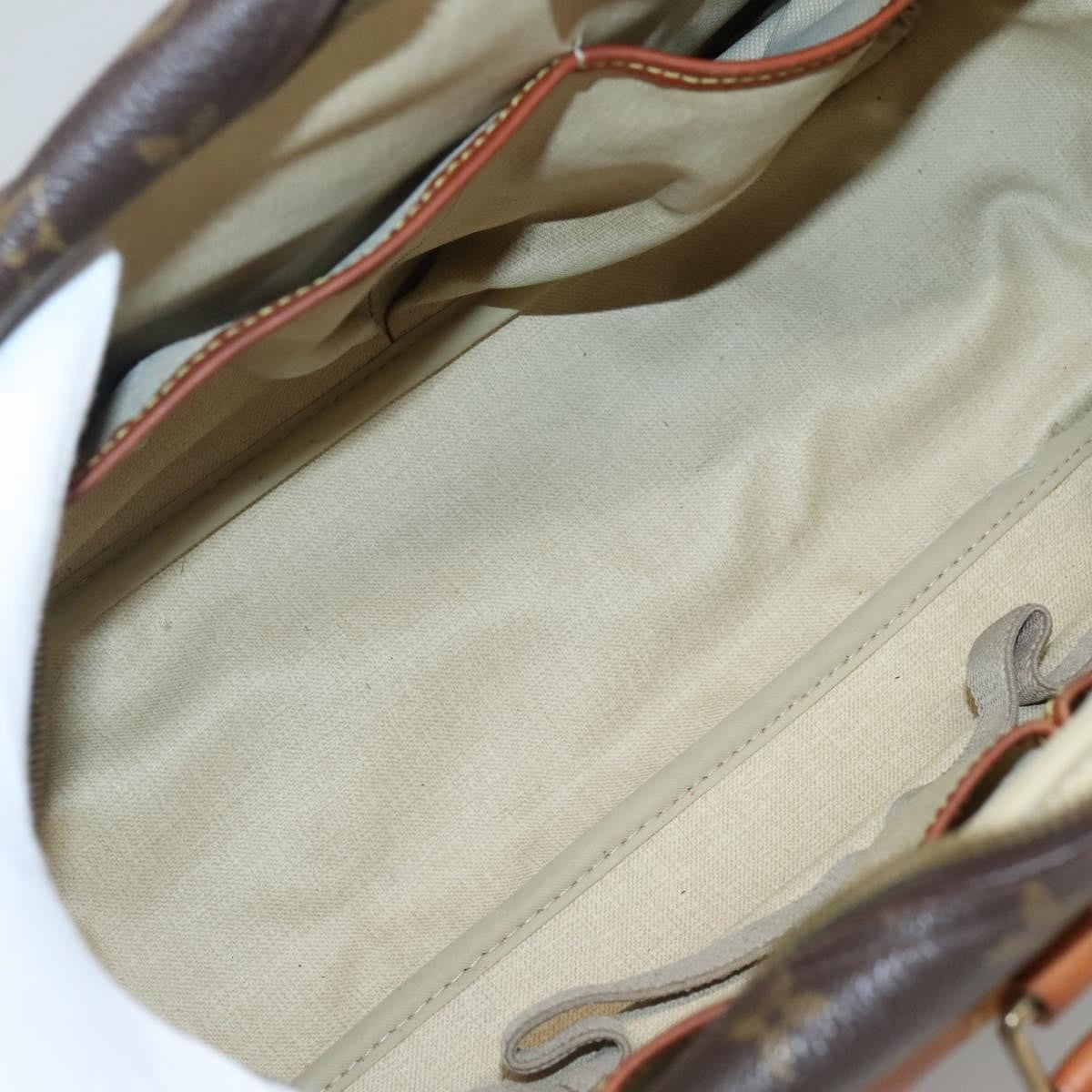 Louis Vuitton Deauville Handbag Monogram Canvas, BROWN, CANVAS, Handbag