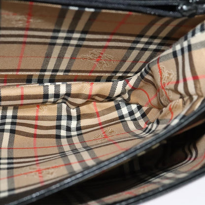 Burberry Flap Shoulder Bag Leather, BLACK, LEATHER, Shoulder bag