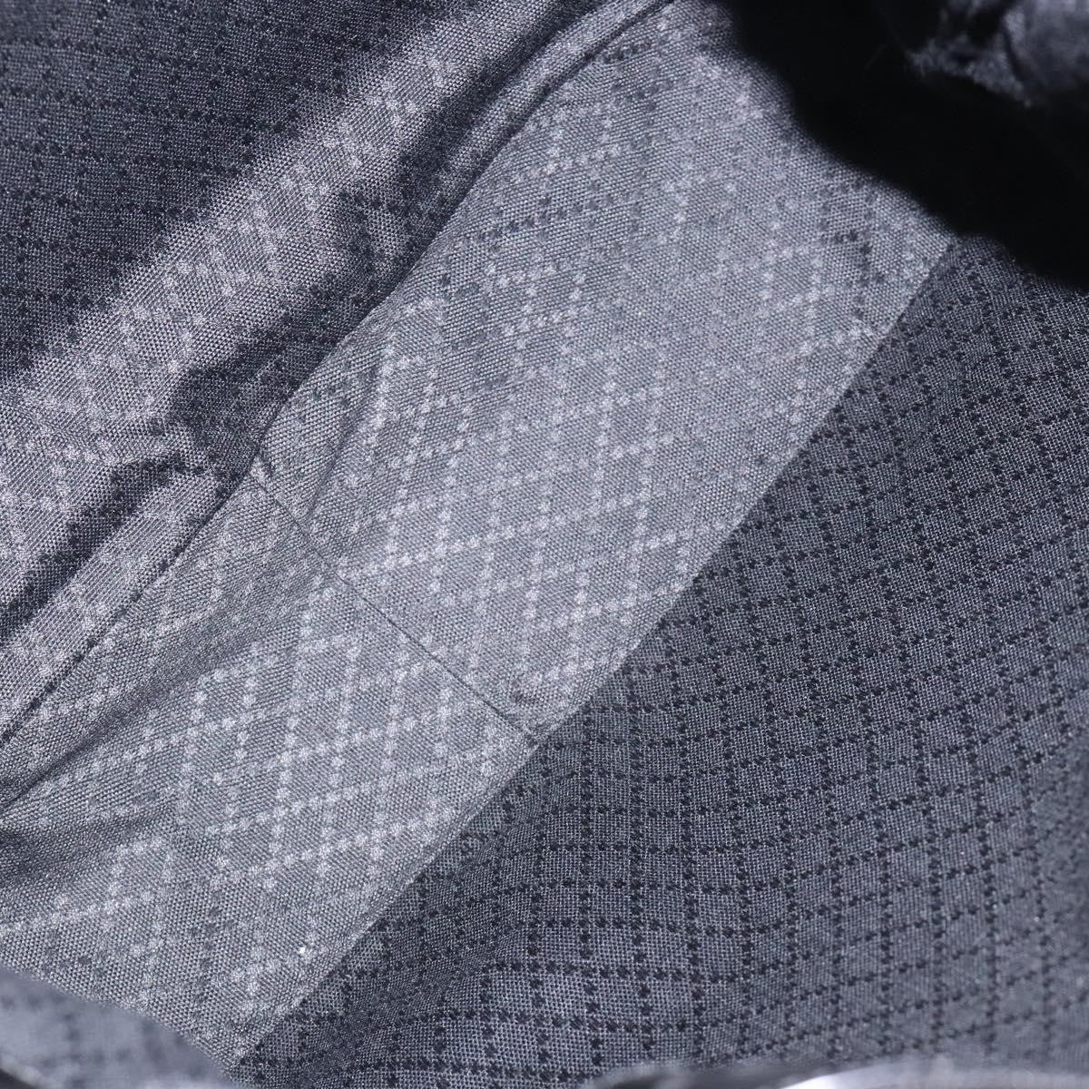 Gucci Vintage Bamboo Shoulder Bag Nylon, BLACK, NYLON, Shoulder bag