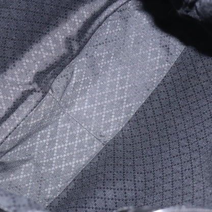 Gucci Vintage Bamboo Shoulder Bag Nylon, BLACK, NYLON, Shoulder bag