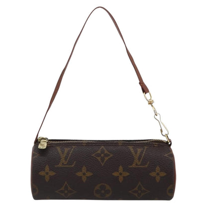 Louis Vuitton Papillon Pochette Monogram Canvas, BROWN, CANVAS, Clutche & pouche