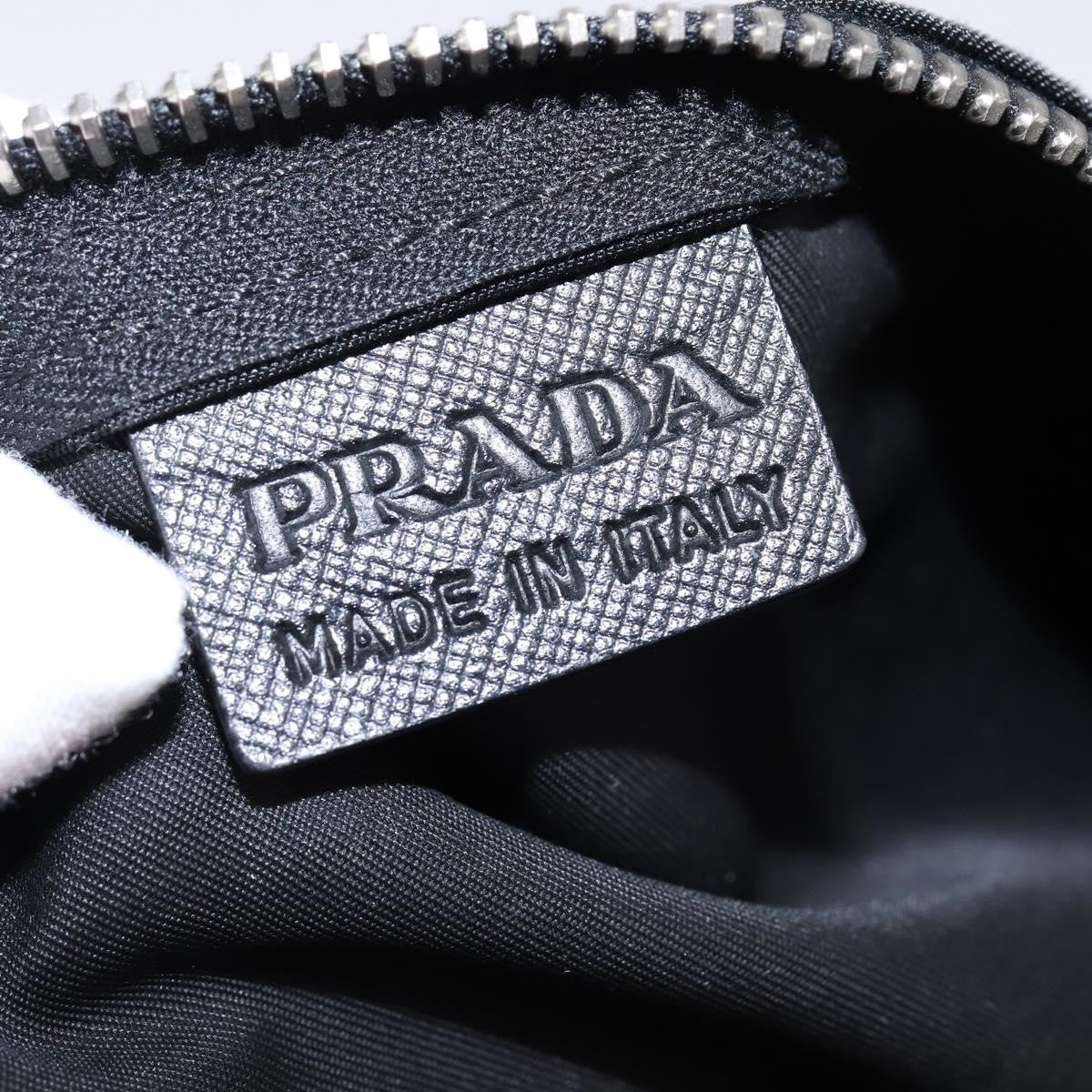 Prada Side Pocket Convertible Duffle Bag Tessuto, BLACK, NYLON, Travel bag
