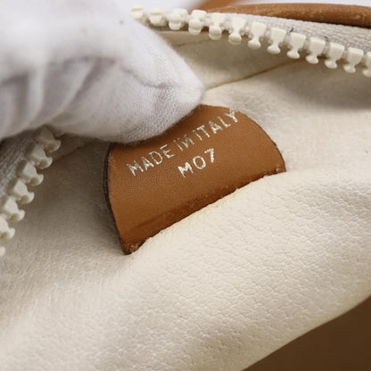 Celine Macadam Shoulder Bag PVC Leather, WHITE, PVC, Shoulder bag