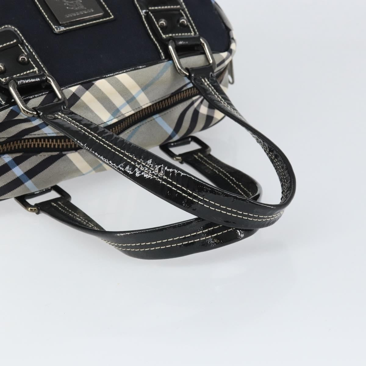 Burberry Blue Label Handbag Canvas, BLACK, CANVAS, Handbag