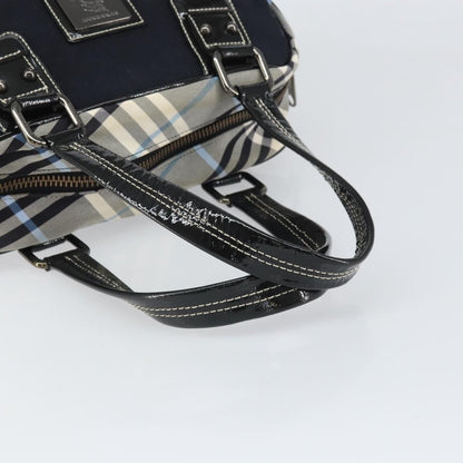 Burberry Blue Label Handbag Canvas, BLACK, CANVAS, Handbag