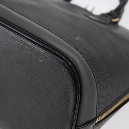 Louis Vuitton Alma Handbag Epi Leather, BLACK, LEATHER, Handbag