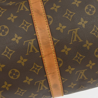 Louis Vuitton Keepall Bag Monogram Canvas, Brown, Canvas, Travel Bag