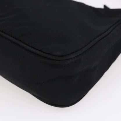 Prada Hobo Tessuto, BLACK, NYLON, Handbag