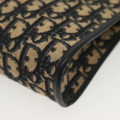 Christian Dior wristlet zip dior Canvas, NAVY, CANVAS, Shoulder bag