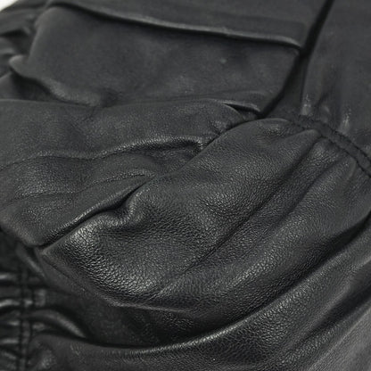 Prada Gaufre Convertible Tote Nappa Leather, BLACK, LEATHER, Tote bag