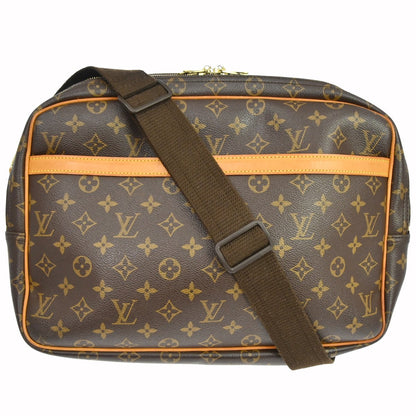 Louis Vuitton Reporter Bag Monogram Canvas, Brown, Canvas, Shoulder Bag