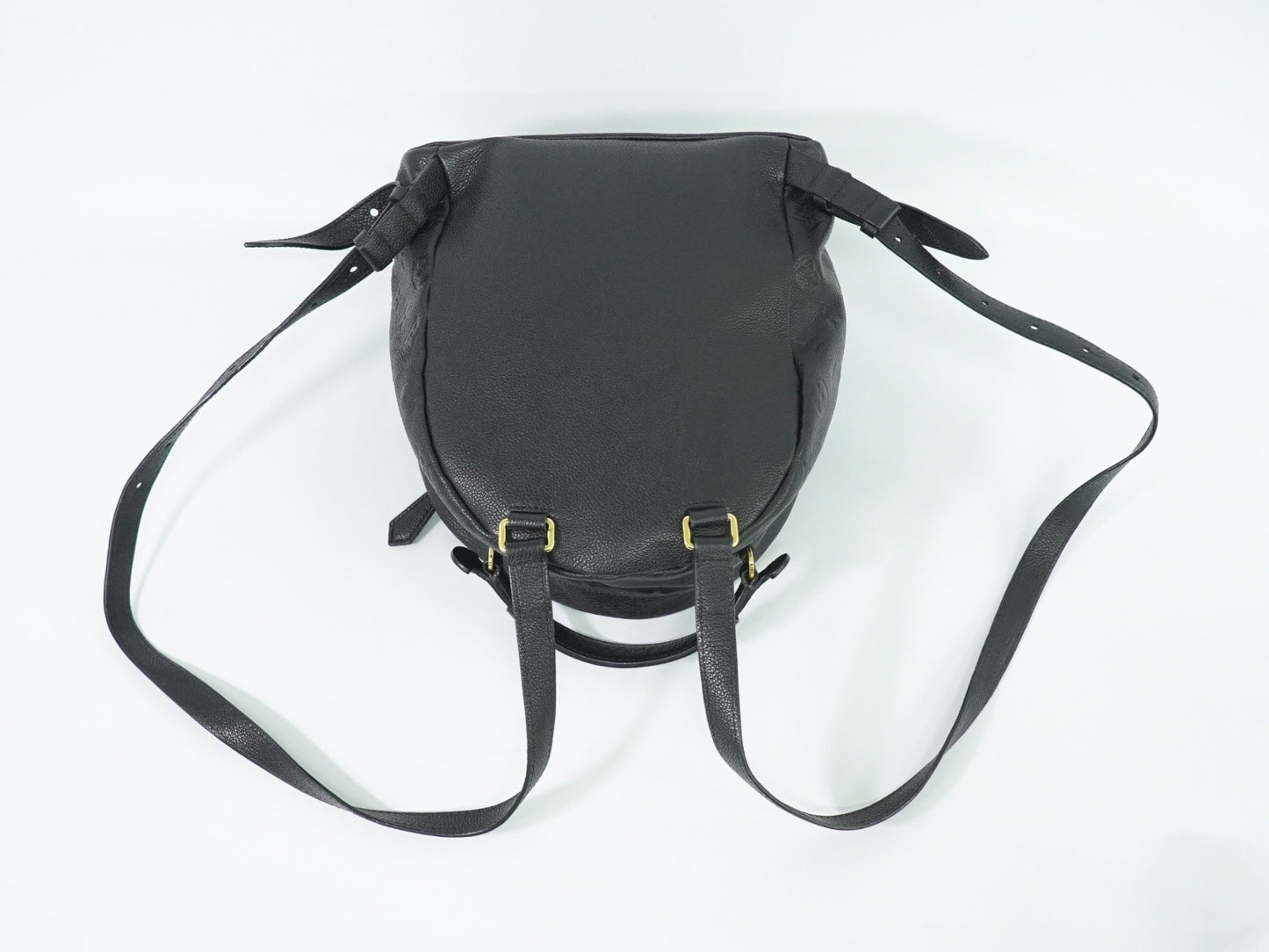 Louis Vuitton Sorbonne Backpack Monogram Empreinte Leather, BLACK, LEATHER, Backpack