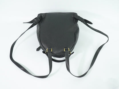 Louis Vuitton Sorbonne Backpack Monogram Empreinte Leather, BLACK, LEATHER, Backpack