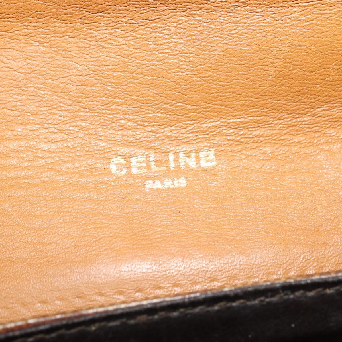 Celine Vintage Macadam Shoulder Bag Canvas, BEIGE, CANVAS, Shoulder bag