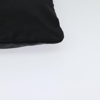 Prada Flat Messenger Bag Tessuto, BLACK, NYLON, Shoulder bag