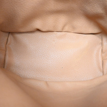 Celine Macadam Shoulder Bag PVC Leather, BROWN, CANVAS, Shoulder bag