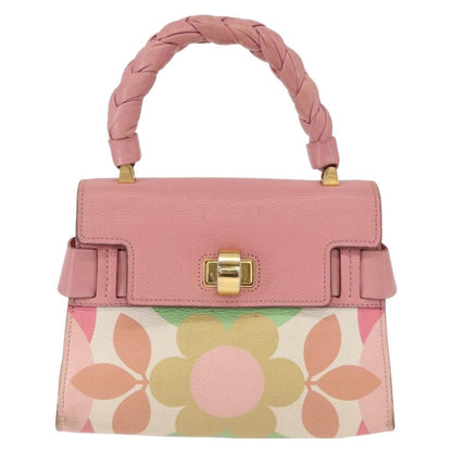 Miu Miu Click Convertible Satchel Leather, PINK, LEATHER, Handbag