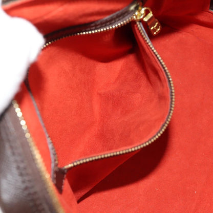 Louis Vuitton Brera Handbag Damier, BROWN, CANVAS, Handbag