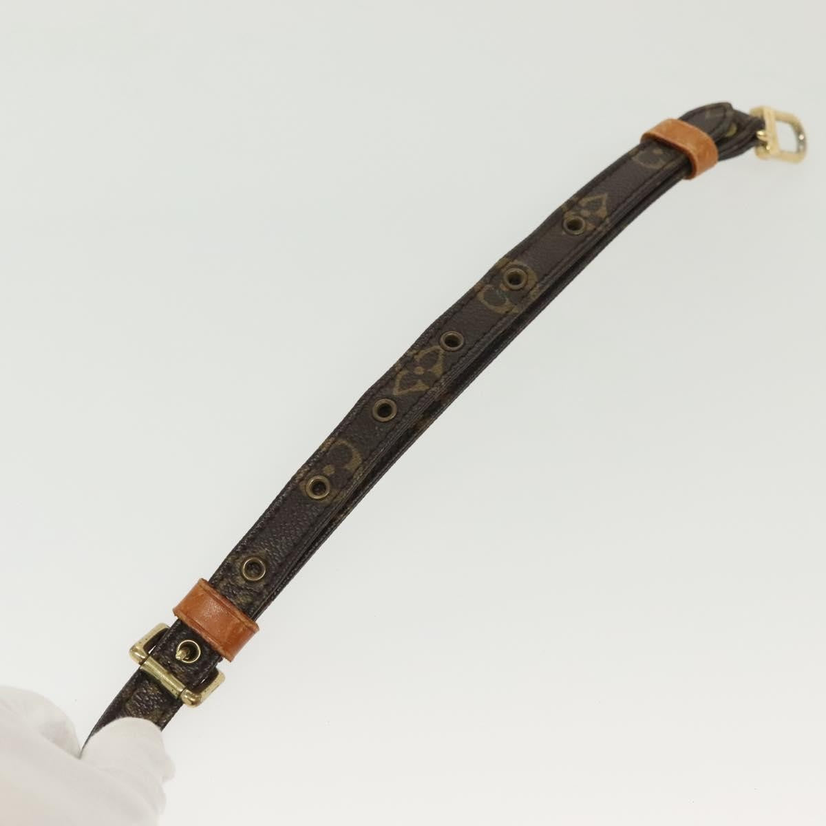 Louis Vuitton Adjustable Shoulder Strap Monogram Canvas, BROWN, CANVAS, Straps