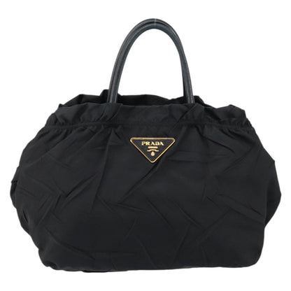 Prada Vintage Handbag Tessuto, BLACK, NYLON, Handbag
