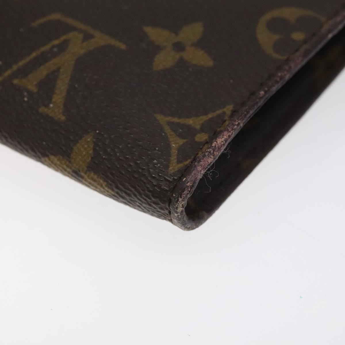 Louis Vuitton Pochette Accessoires Monogram Canvas, BROWN, CANVAS, Clutche & pouche