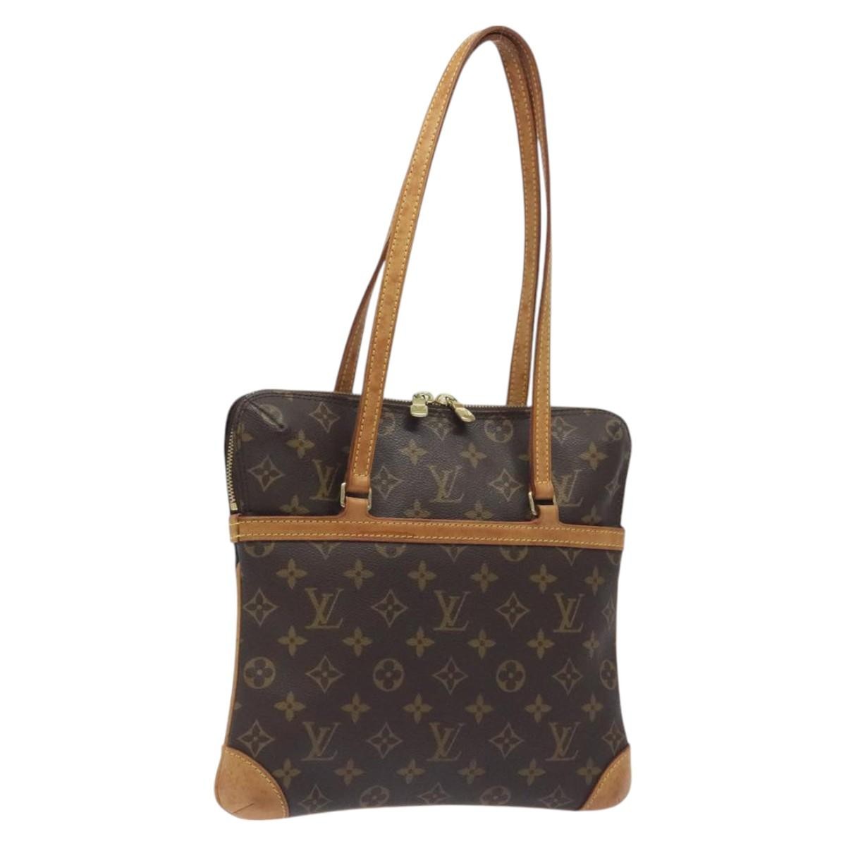 Louis Vuitton Coussin Bag Monogram Embossed Lambskin, BROWN, CANVAS, Handbag