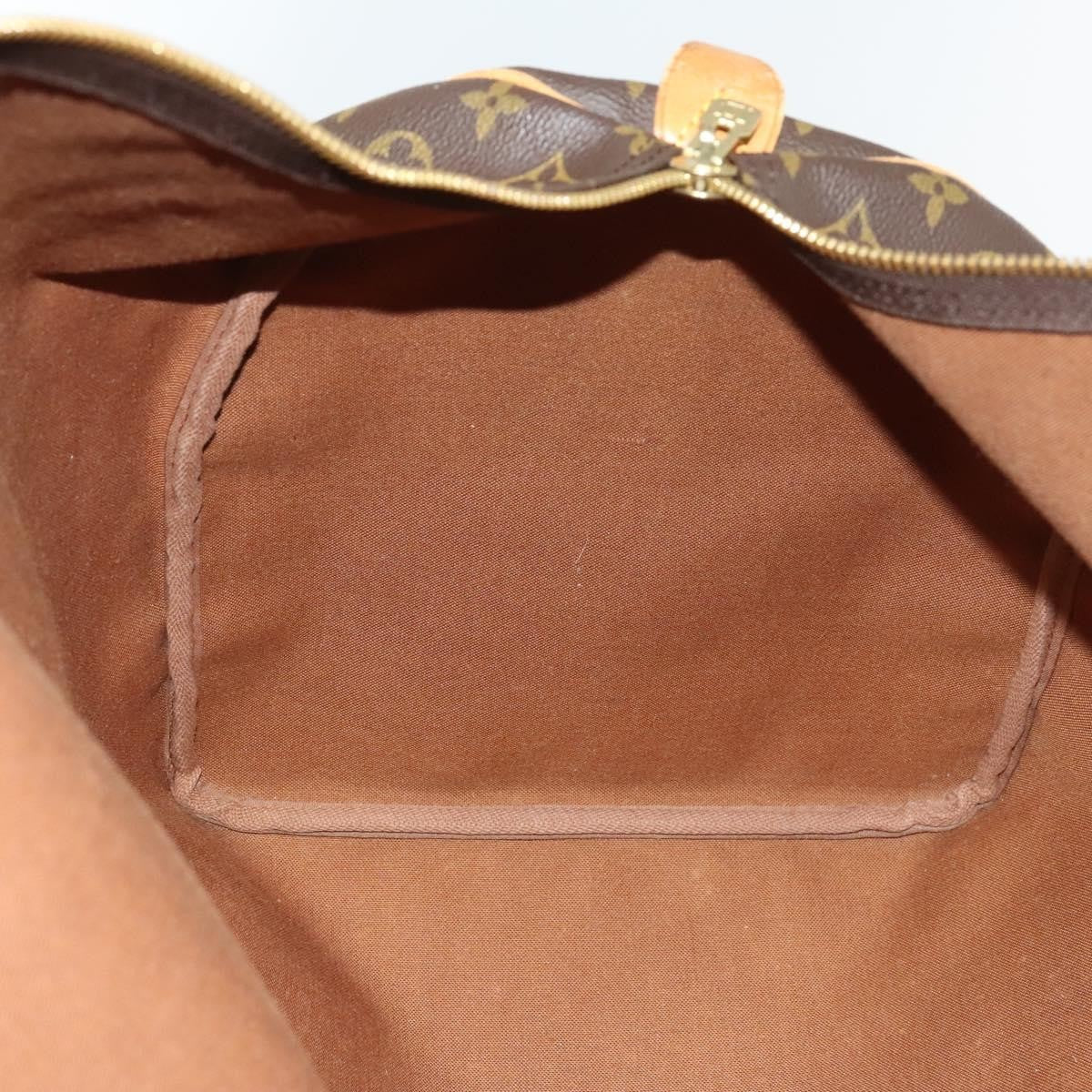Louis Vuitton Keepall Bag Monogram Canvas, BROWN, CANVAS, Travel bag