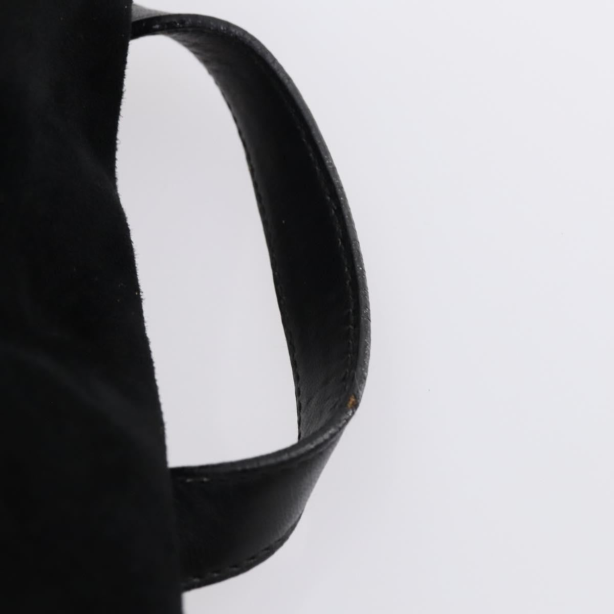 Prada Vela Double Front Pocket Backpack Leather, BLACK, LEATHER, Backpack