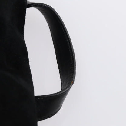 Prada Vela Double Front Pocket Backpack Leather, BLACK, LEATHER, Backpack