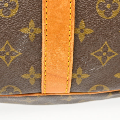 Louis Vuitton Keepall Bandouliere Bag Monogram Canvas, Brown, Canvas, Travel Bag
