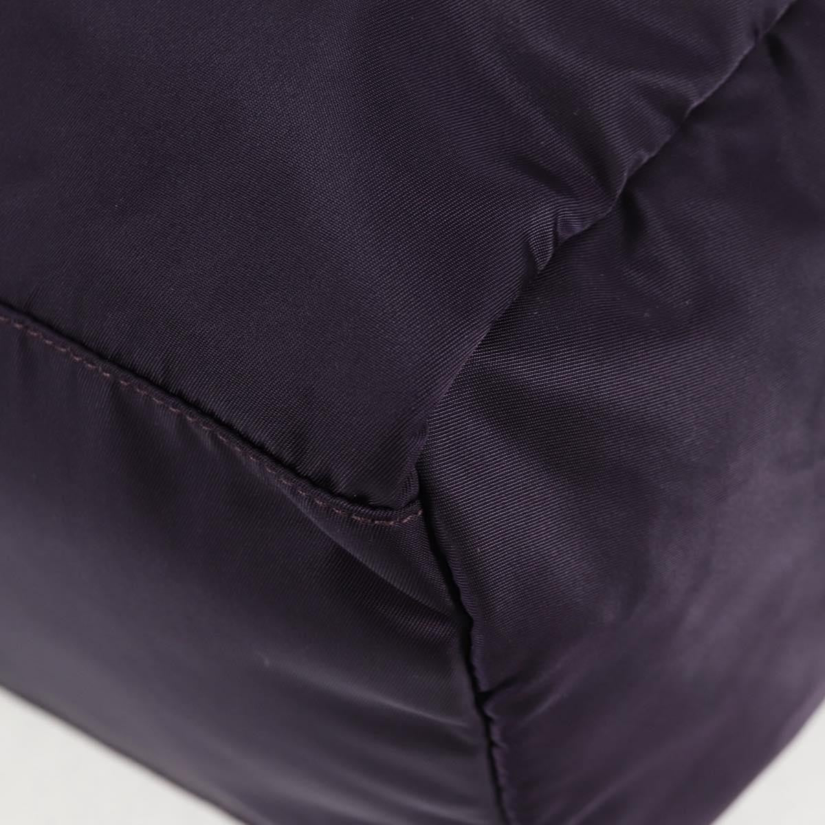 Prada Vintage Boston Bag Nylon, PURPLE, NYLON, Bag