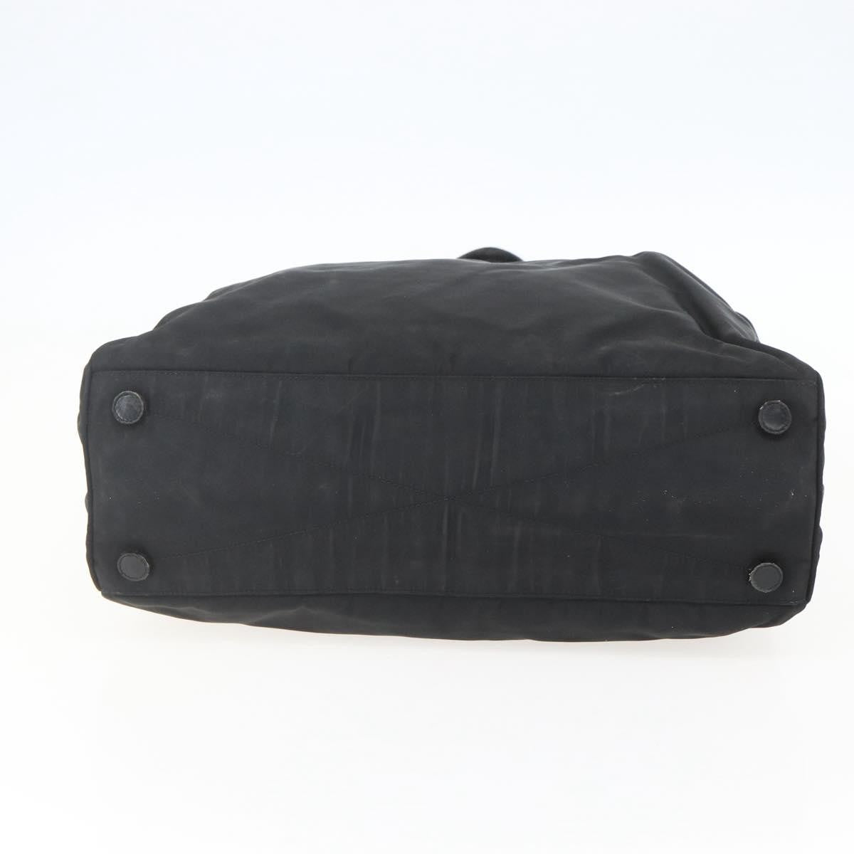 Prada Vintage Tote Tessuto, BLACK, NYLON, Tote bag