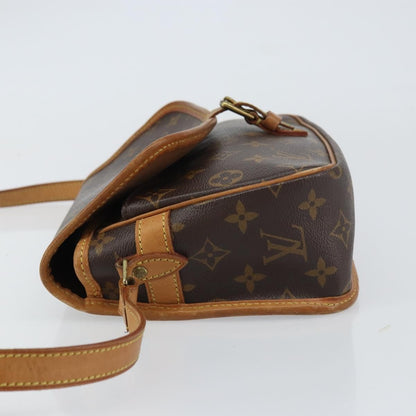 Louis Vuitton Sologne Handbag Monogram Canvas, BROWN, CANVAS, Shoulder bag