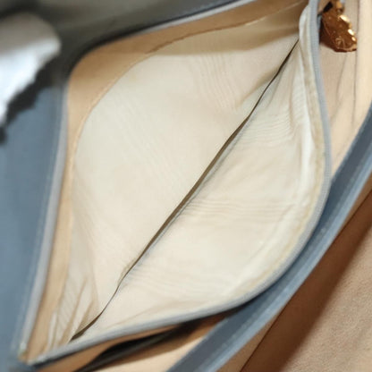 Gucci 1973 Top Handle Bag Leather, GRAY, LEATHER, Handbag