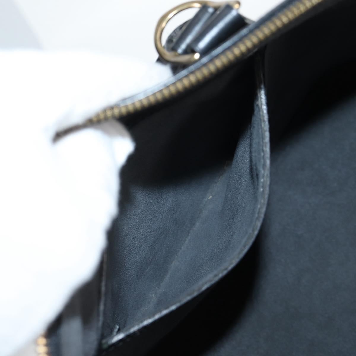 Louis Vuitton Alma Handbag Epi Leather, BLACK, LEATHER, Handbag