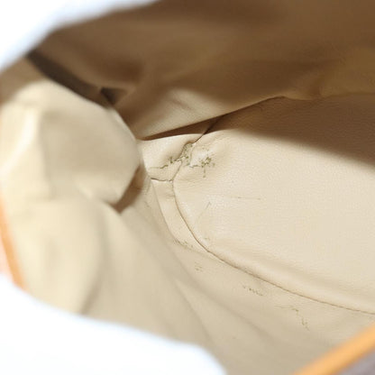 Christian Dior Vintage CD Handbag Leather, BROWN, LEATHER, Handbag