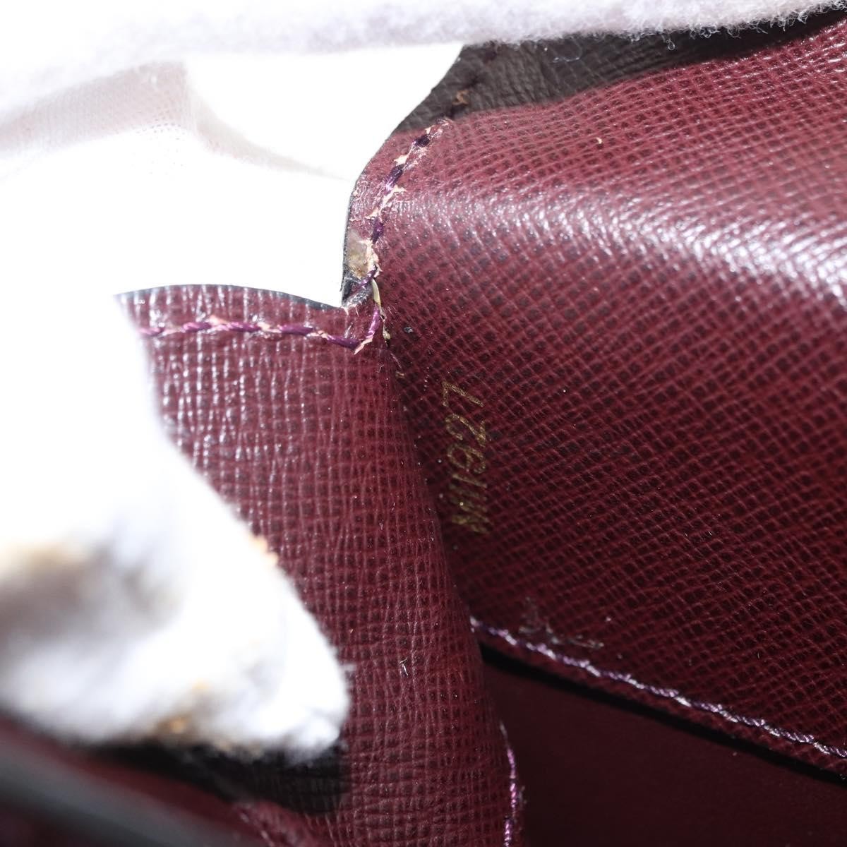 Louis Vuitton Pilot Briefcase Taiga Leather, BROWN, LEATHER, Briefcase