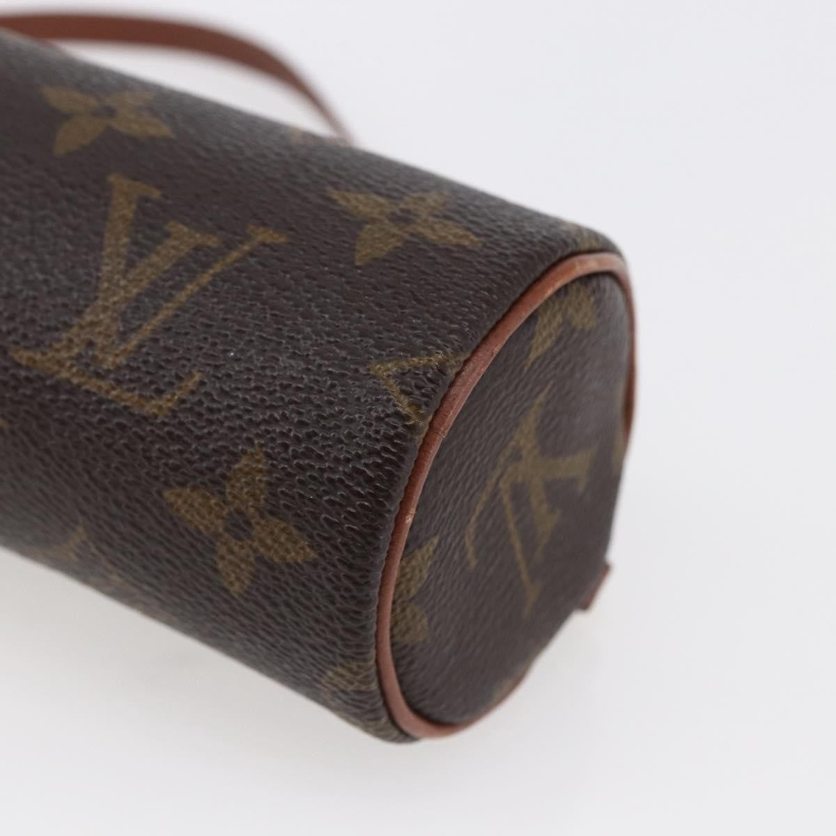 Louis Vuitton Papillon Pochette Monogram Canvas, BROWN, CANVAS, Clutche & pouche