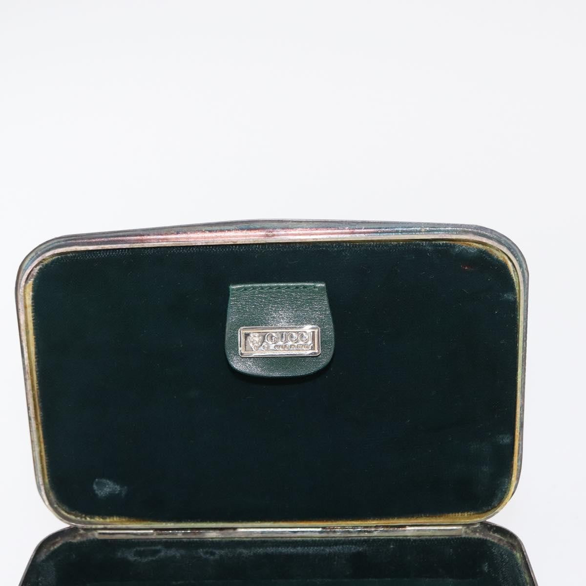 Gucci Cigarette case Shoulder bag Leather, BROWN, LEATHER, Clutche & pouche