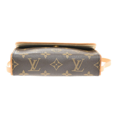 Louis Vuitton Florentine Waist Bag Monogram Canvas, BROWN, CANVAS, Clutche & pouche