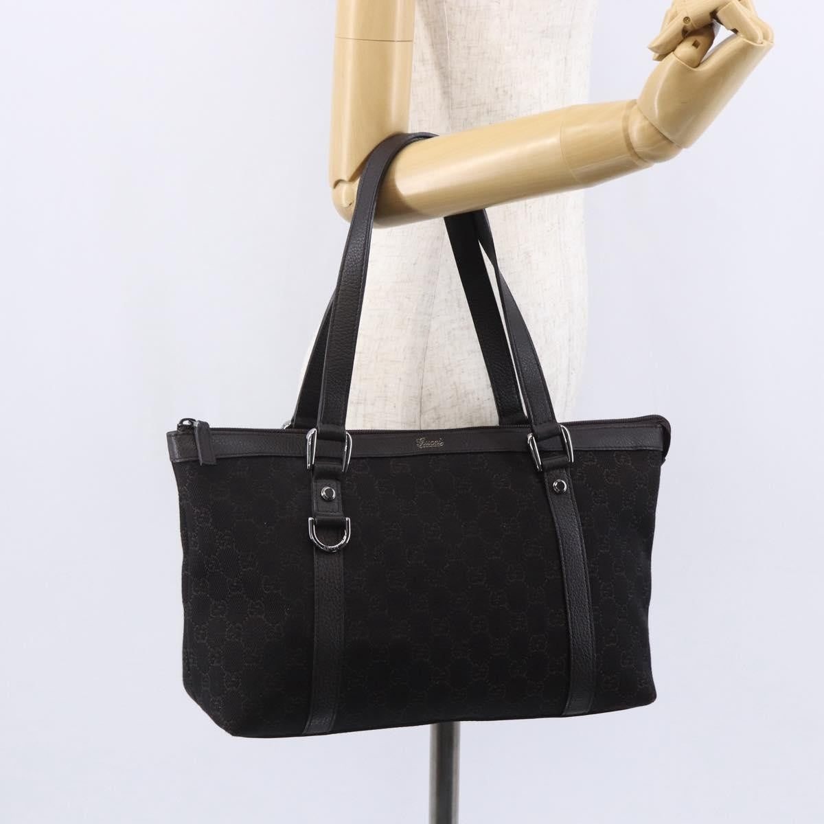 Gucci Abbey Zip Tote GG Canvas, BROWN, CANVAS, Tote bag