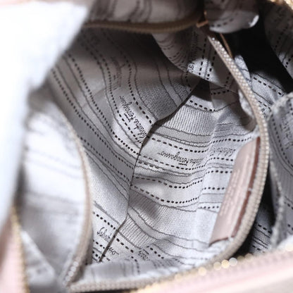 Salvatore Ferragamo Vala Handbag Leather, PINK, LEATHER, Handbag