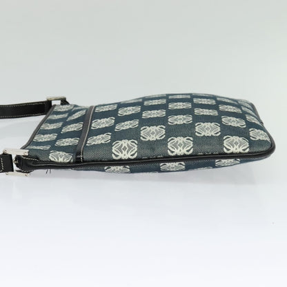 Loewe Anagram Shoulder Bag Canvas, GRAY, CANVAS, Shoulder bag