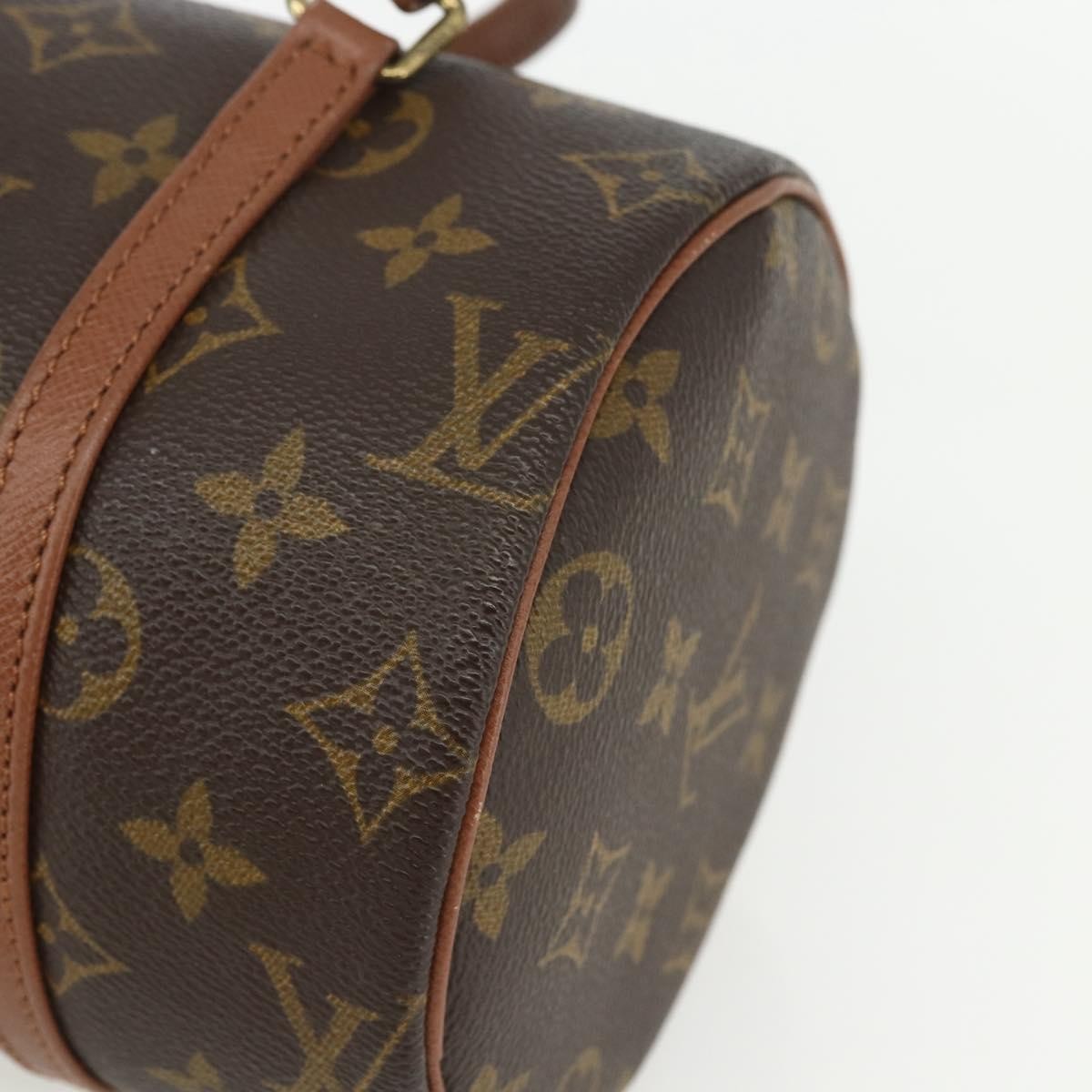 Louis Vuitton Papillon Handbag Monogram Canvas, BROWN, CANVAS, Handbag