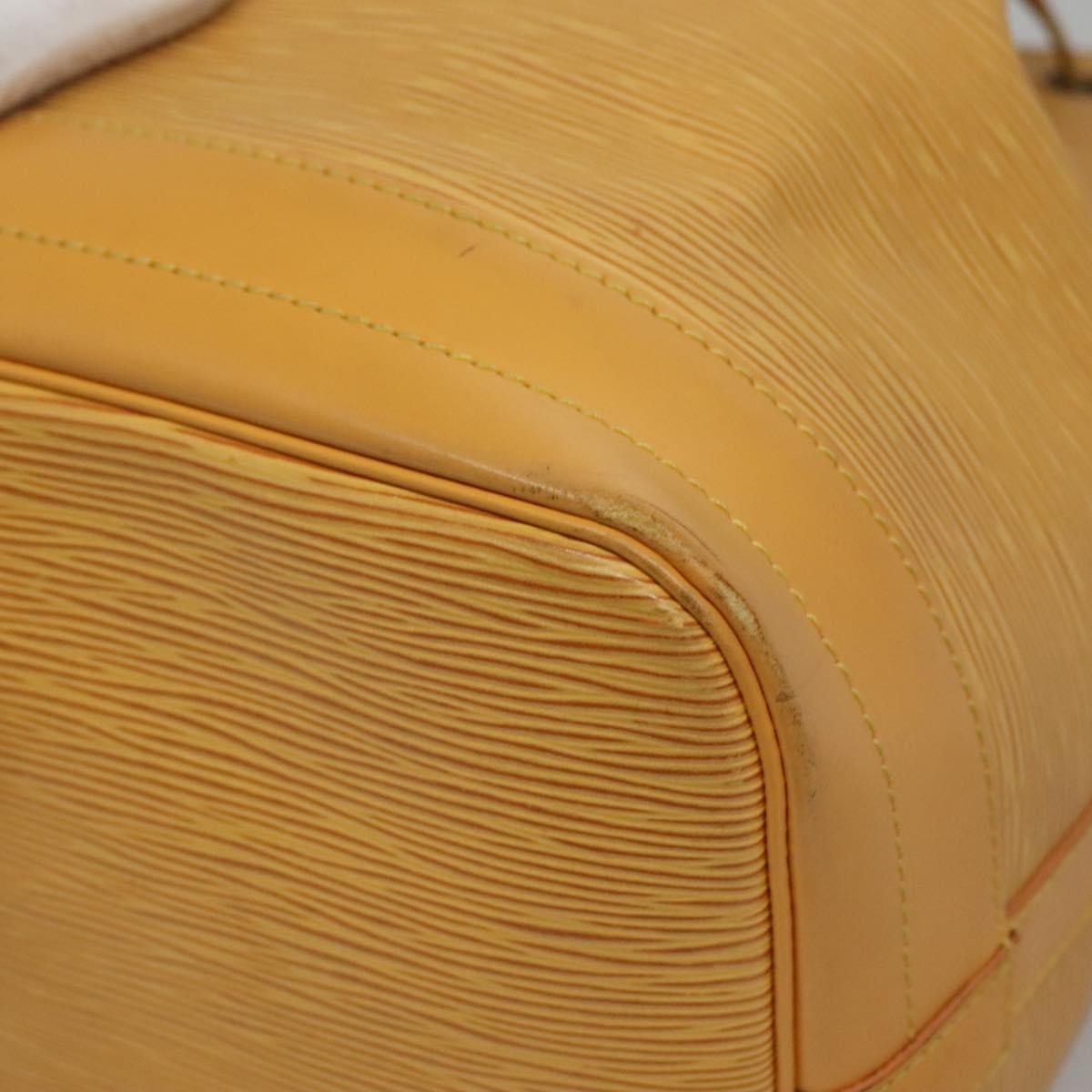 Louis Vuitton Noe Handbag Epi Leather, YELLOW, LEATHER, Handbag