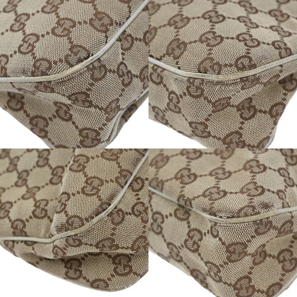 Gucci Eclipse Shoulder Bag GG Canvas, BROWN, CANVAS, Tote bag