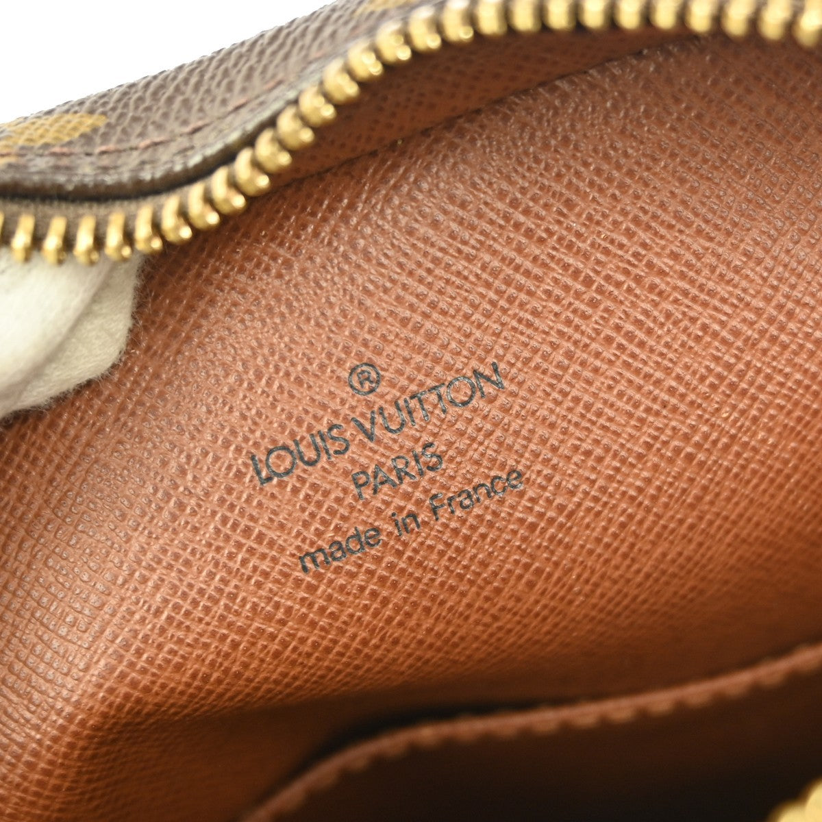 Louis Vuitton Danube Handbag Monogram Canvas, BROWN, CANVAS, Shoulder bag