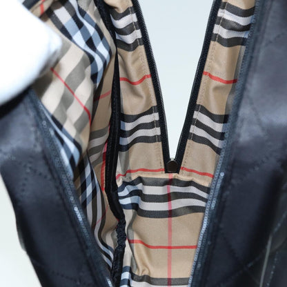 Burberry Golf handbag Nylon, BLACK, NYLON, Handbag