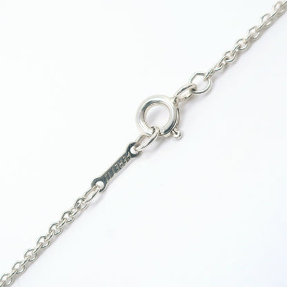 Tiffany & Co. Elsa Peretti Double Loop Pendant Necklace Silver 925, SILVER, SILVER, Necklace